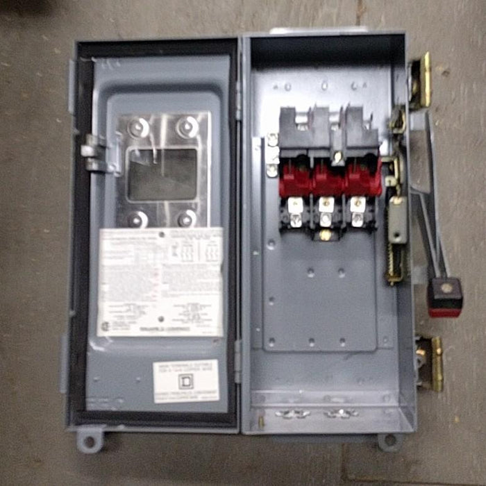 Enclosed Switch 600V 30A - Square D - (HU361AWK)