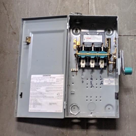 Industrial Duty Switch 600V 60A - Siemens - (ID362NF)