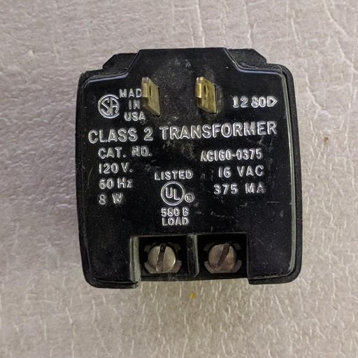Class 2 Bell & Chime Transformer 120:16V 8W - Miscellaneous - (AC160-0375)
