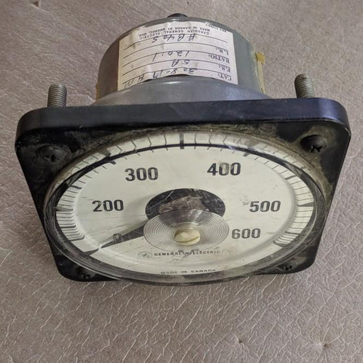 Ammeter - 5A, 0-600V - GE - (308-17AM)