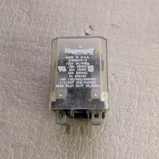 Flat Pin 8 Relay - 120V - Magnecraft - (W389ACX-9)