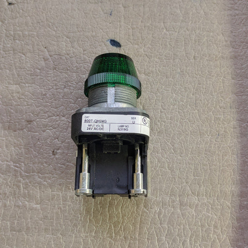 Indicating Light Green 24V - Allen Bradly - (800T-QH24G)