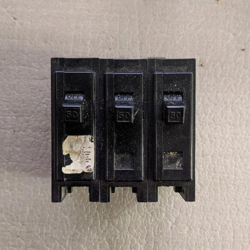 50A 3-Pole 240V Circuit Breaker - Challenger - (CUTBAB 3050)