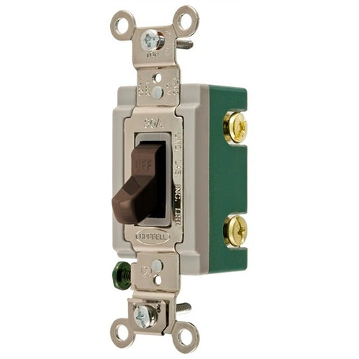 20A Brown Switch 120-277V Single Pole - Miscellaneous - (1201I-BR)