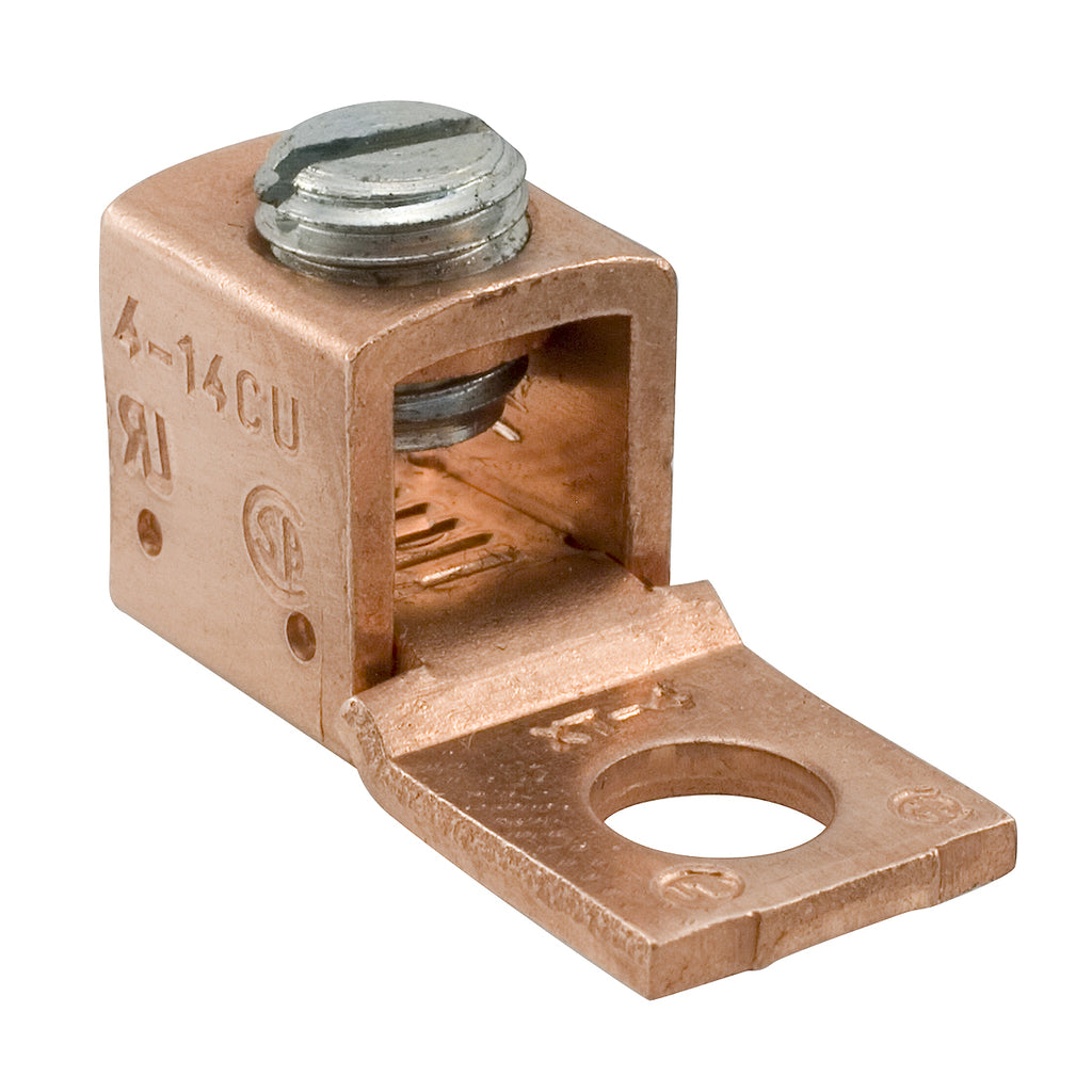 CU Mech Lug, 1 Cond, 1 Hole DB - XT-6DB — Metro Systems