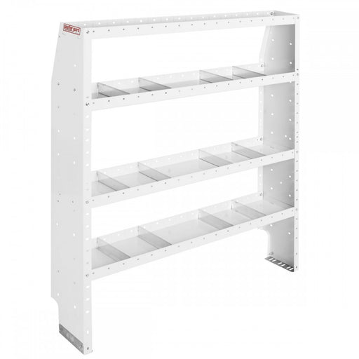Adjustable 4 Shelf Unit, 52 in x 60 in x 13-1/2 in - 2730251